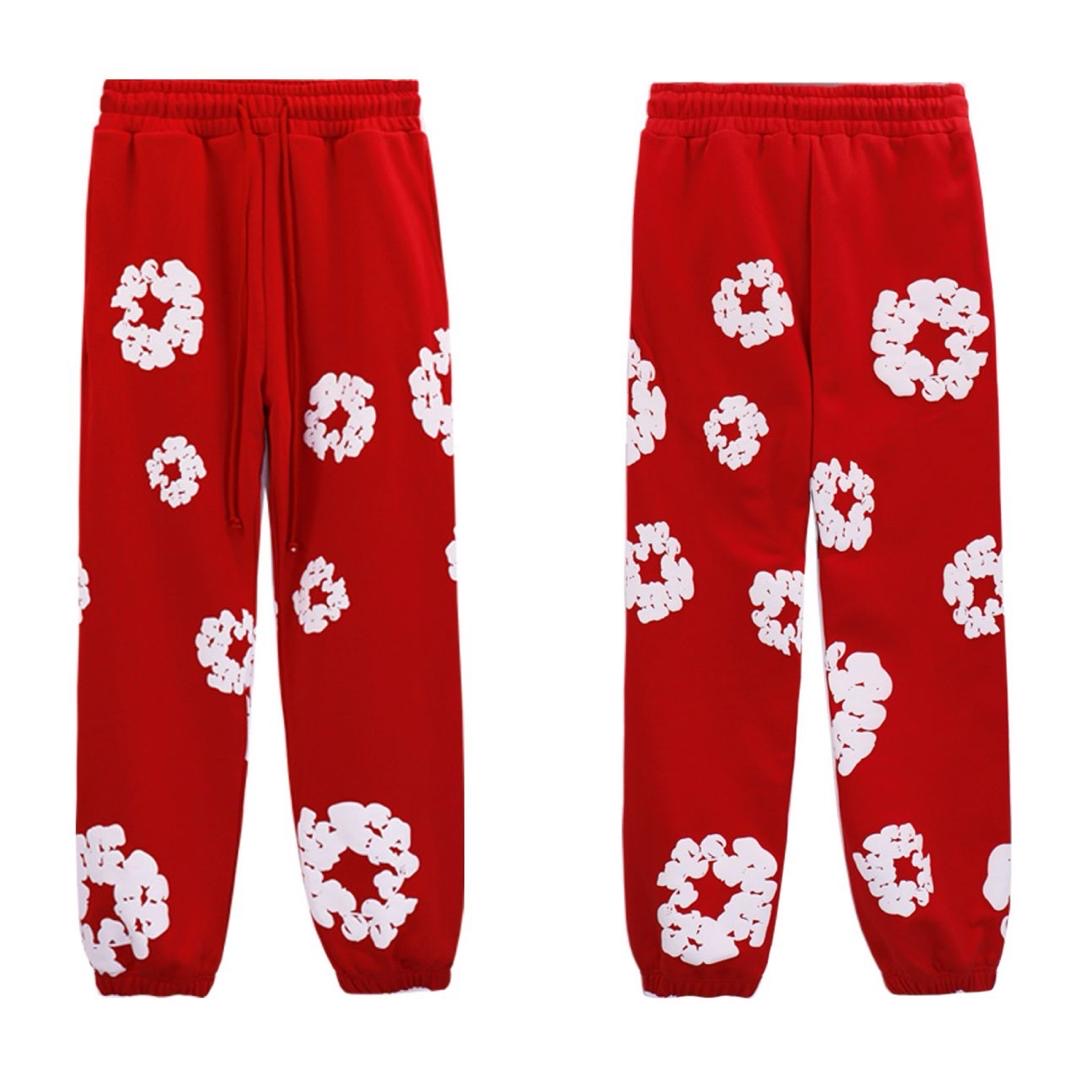 denim tears sweatpants ‘red’